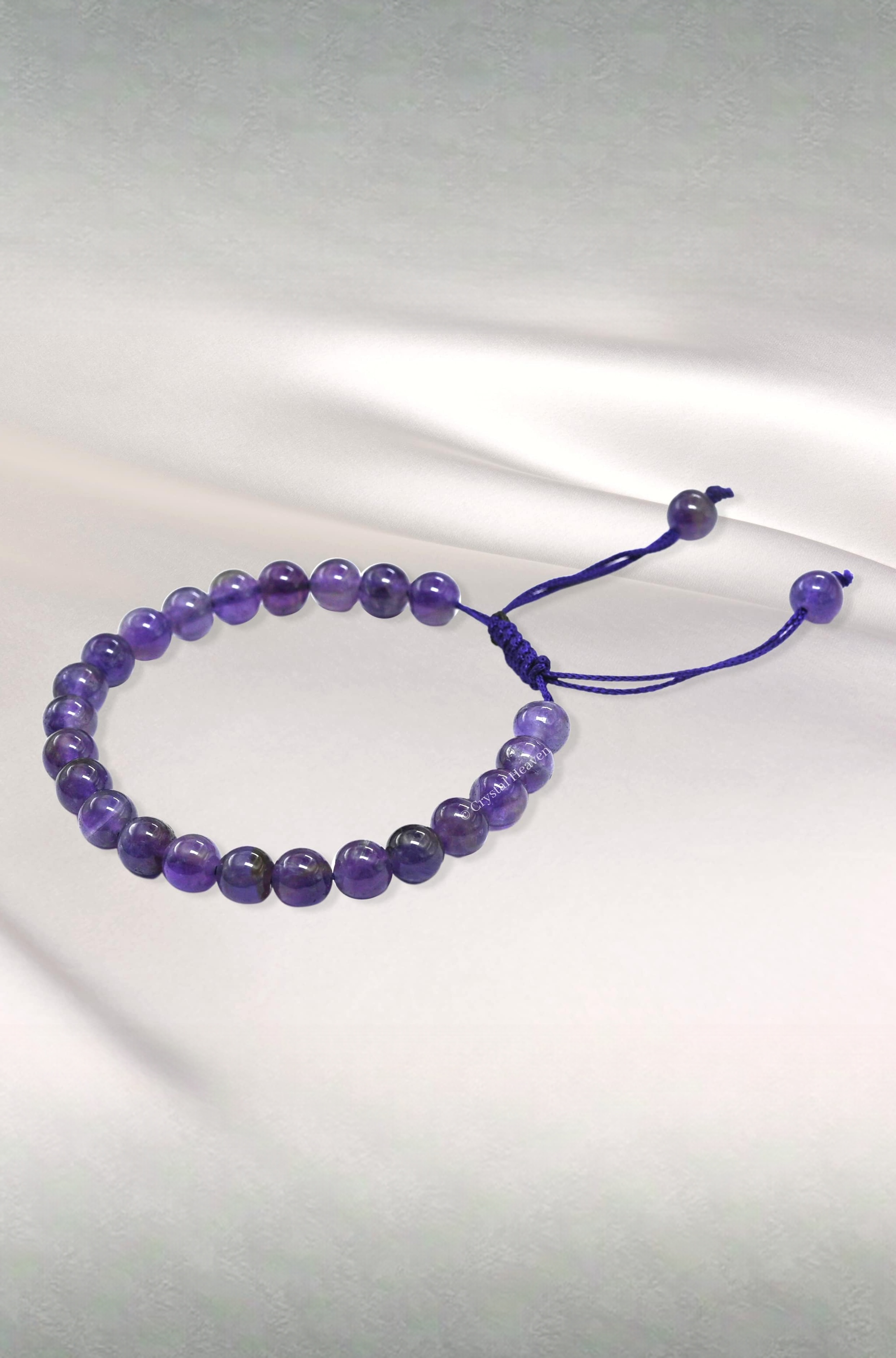 Crystal Heaven Certified Crystal Bracelet for Women Men with Healing Crystal and Reiki Stone - Original Authentic Gemstone Adjustable Beaded Bracelet for Money, Wealth Success & Positive Energy