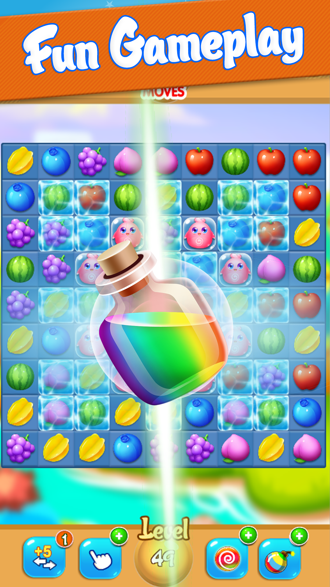 Fruit Land fruits and vegetables match 3 puzzle Free gamesAmazon.de