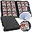 FunGuys Toploader Binder - 252 Capacity Trading Card Storage Binder, Zippered Side-Loading Album with 9-Pocket Layout for TCG, Yu-Gi-Oh!, MTG