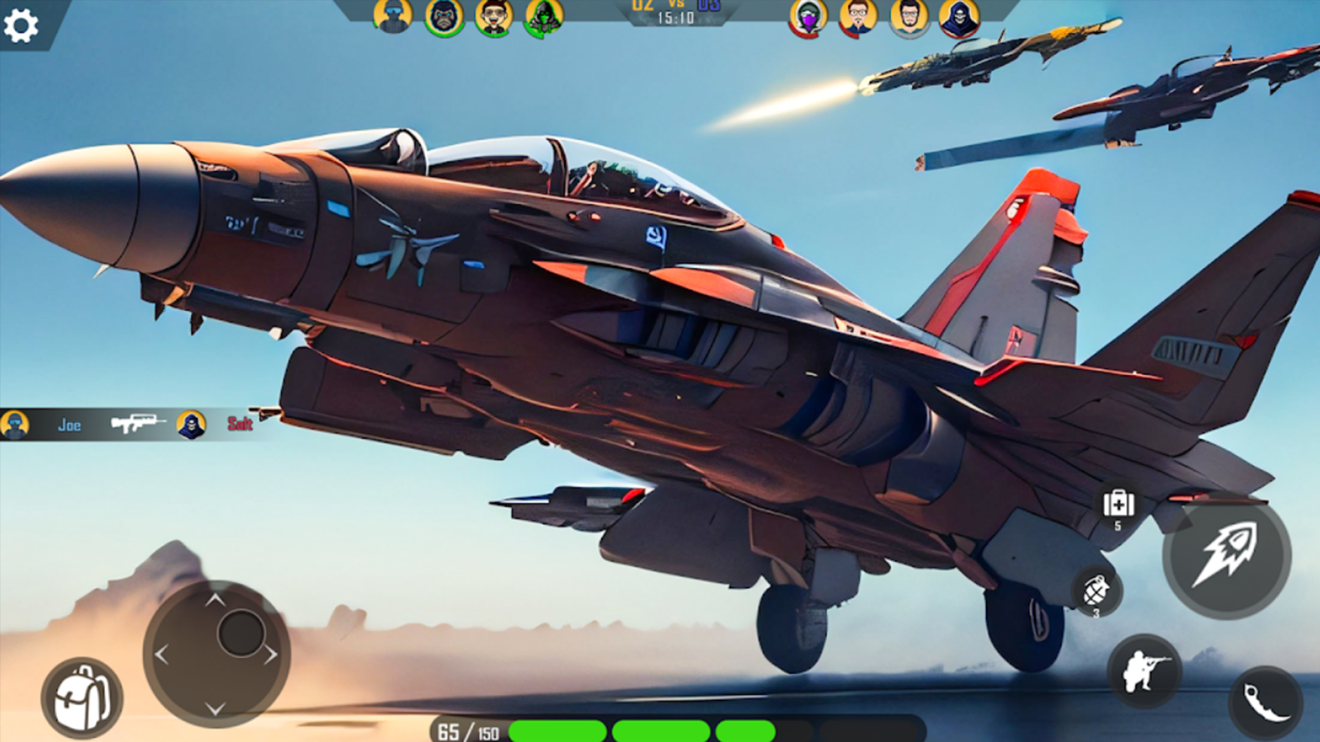 Modern Jet Fighter: Sky Warriors - App on Amazon Appstore