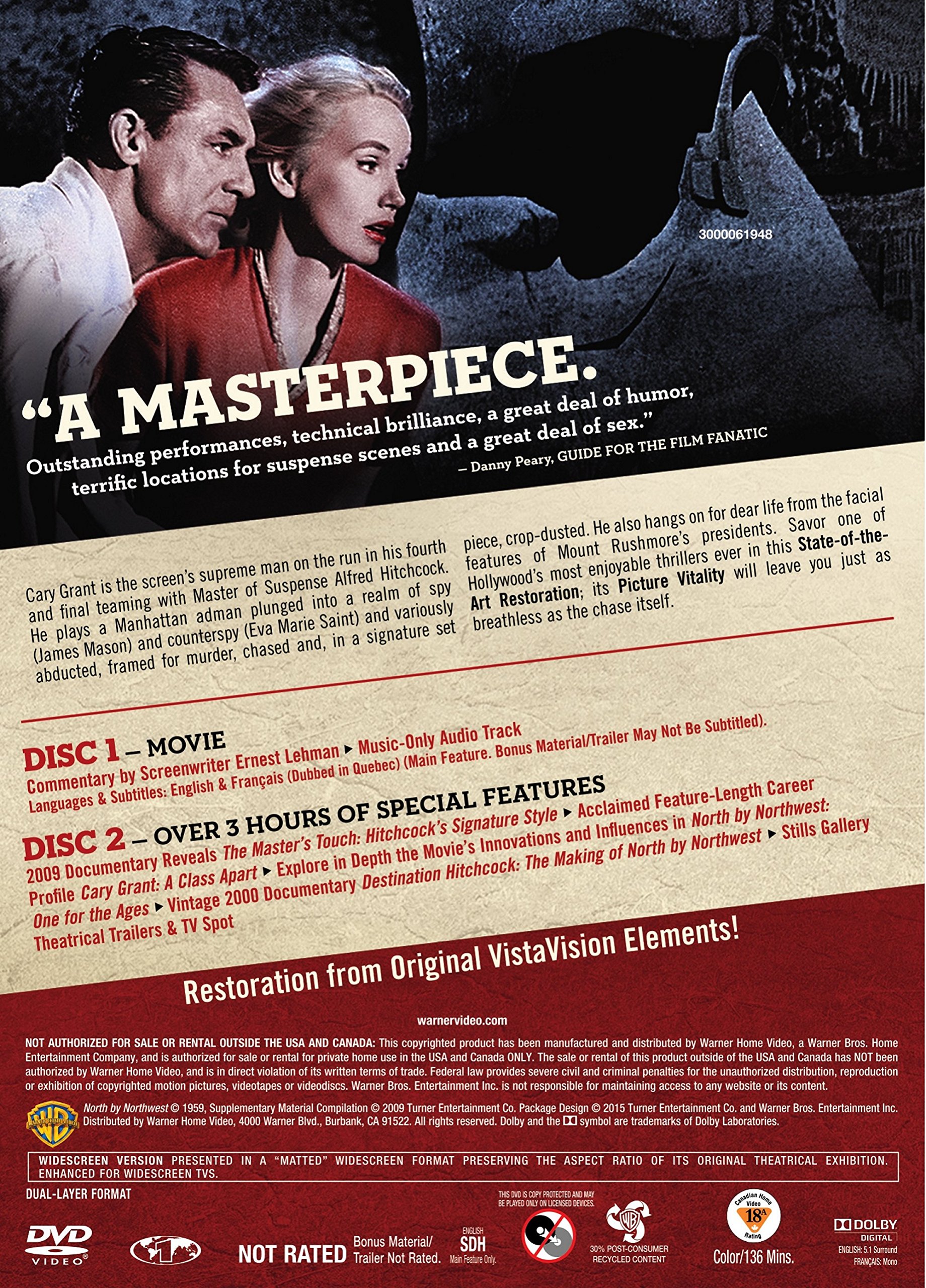 North By Northwest: Two-Disc Special Edition