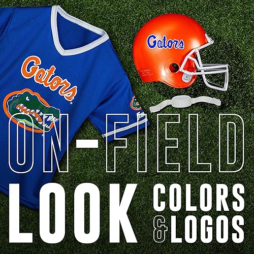 Miniatura 4 de Franklin Sports NCAA - Conjunto de casco y camiseta de fútbol americano para niños - Disfraz de uniforme de fútbol americano para jóvenes - Casco,