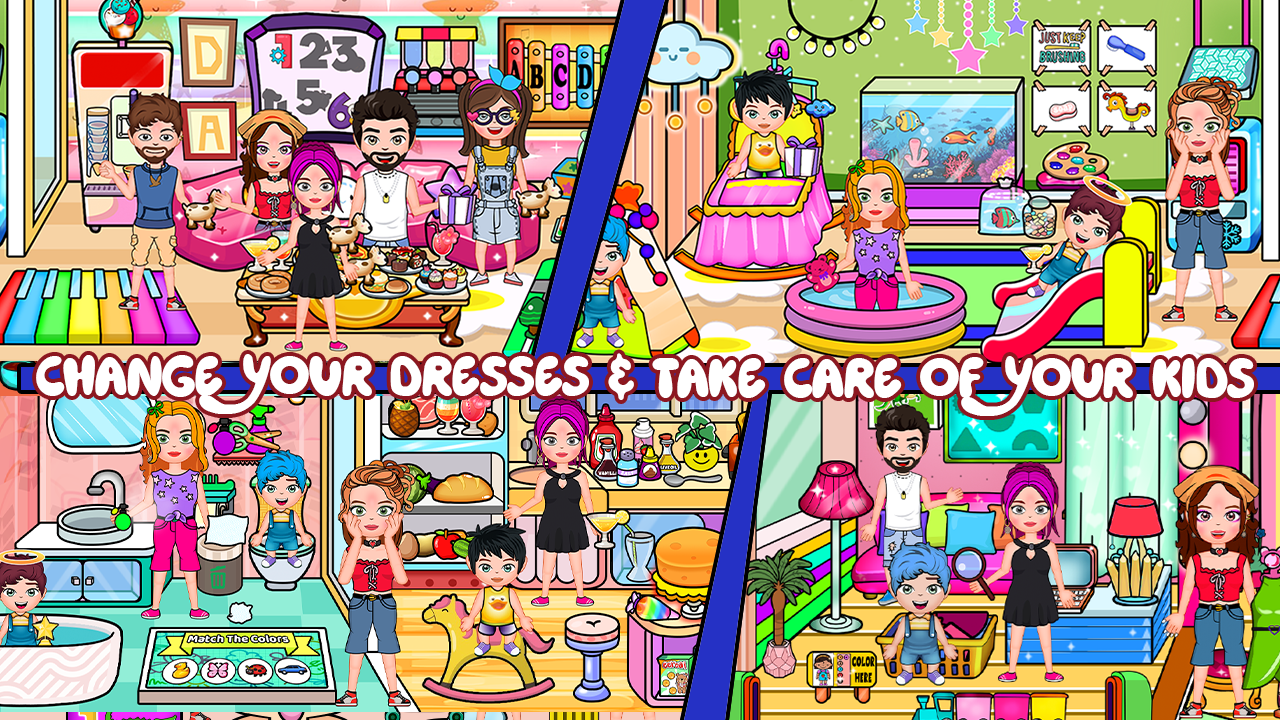 Aplicación Family Town My Babysitter Game en Amazon Appstore