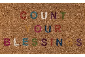 Novogratz Aloha Rainbow Doormat: Welcome Aloha Vibes to Your Abode