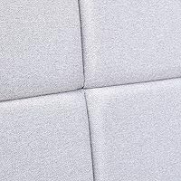 Vista 91 de LUCID - Cabecera tapizada de altura media, capitoné de diamantes, acolchado poliéster, altura ajustable 34 a 46 in, fácil montaje compatible