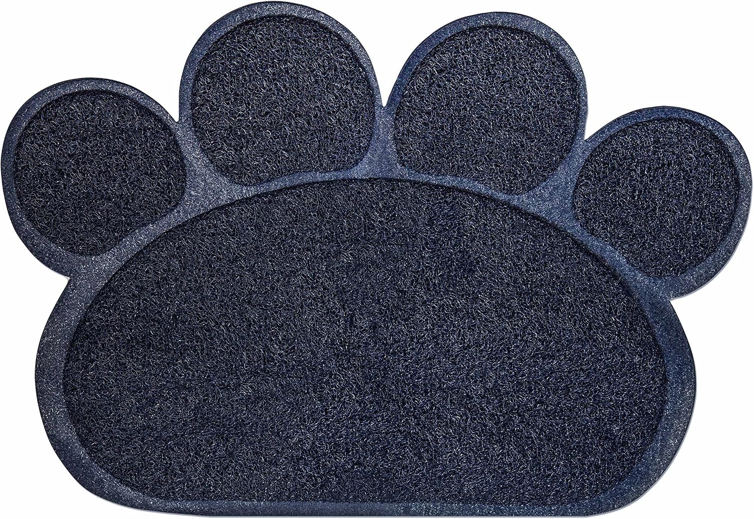 #1 All Systems Paw Print Litter Trapper Mat Scatter Control Soft & Gentle 23.5" x 18"