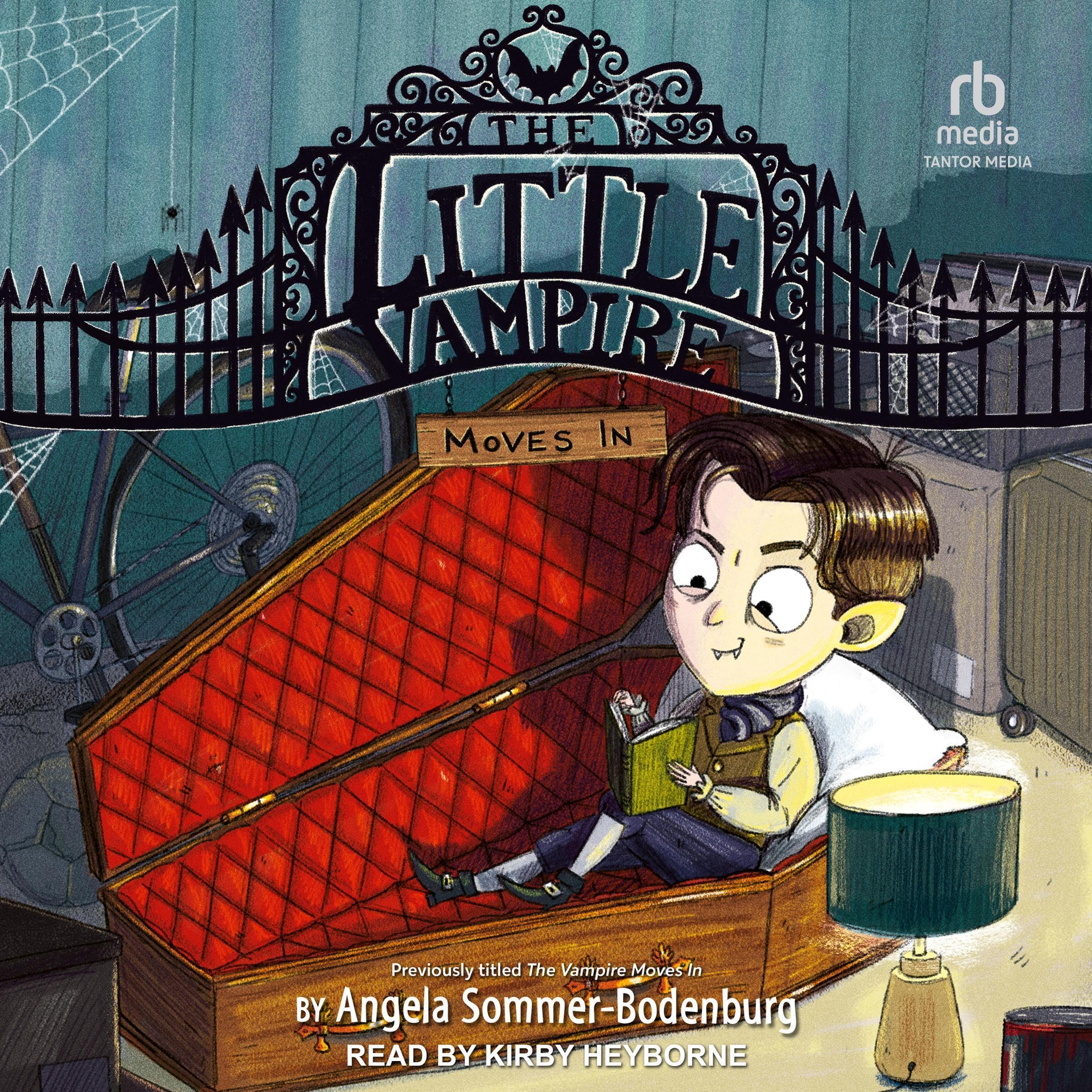 Cover art for The Little Vampire Moves In