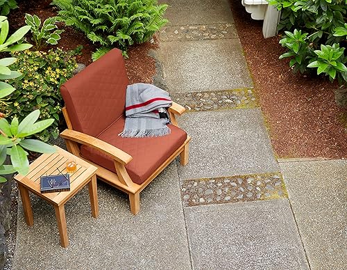Miniatura 40 de Classic Accessories Montlake - Cojín de asiento acolchado cuadrado para exteriores, resistente al agua, 25 x 25 x 5 pulgadas, para muebles de patio