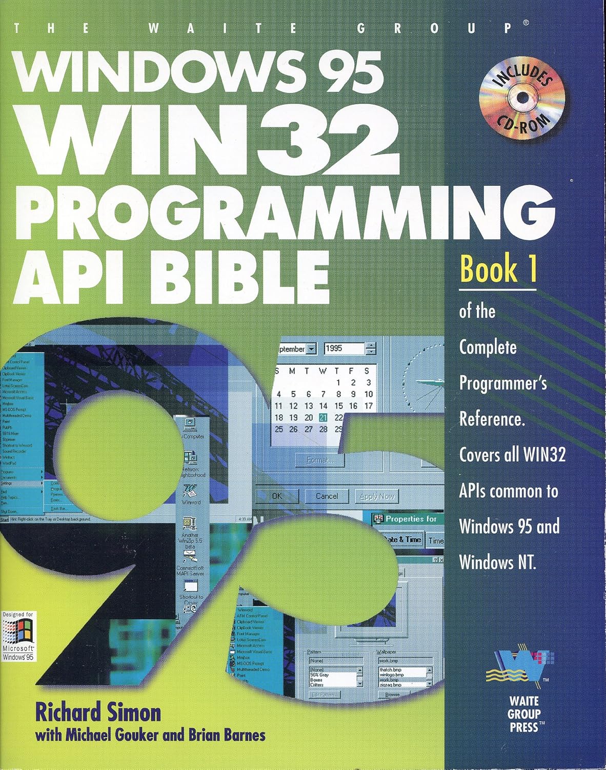 Windows 95 Win 32 Programming Api Bible: Simon, Richard J., Gouker ...