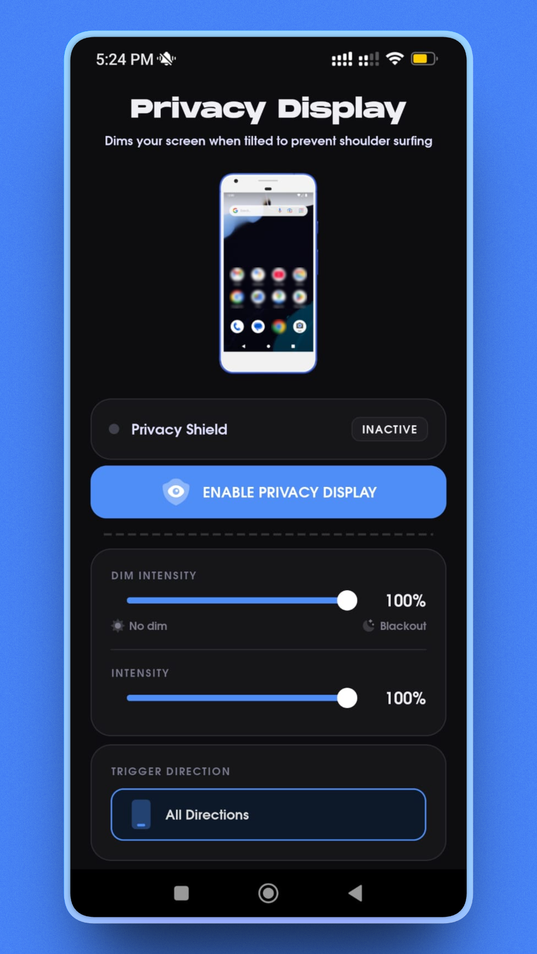 Notification Privacy Display Privacy Display: Hide Screen - Aplicativo na Amazon Appstore
