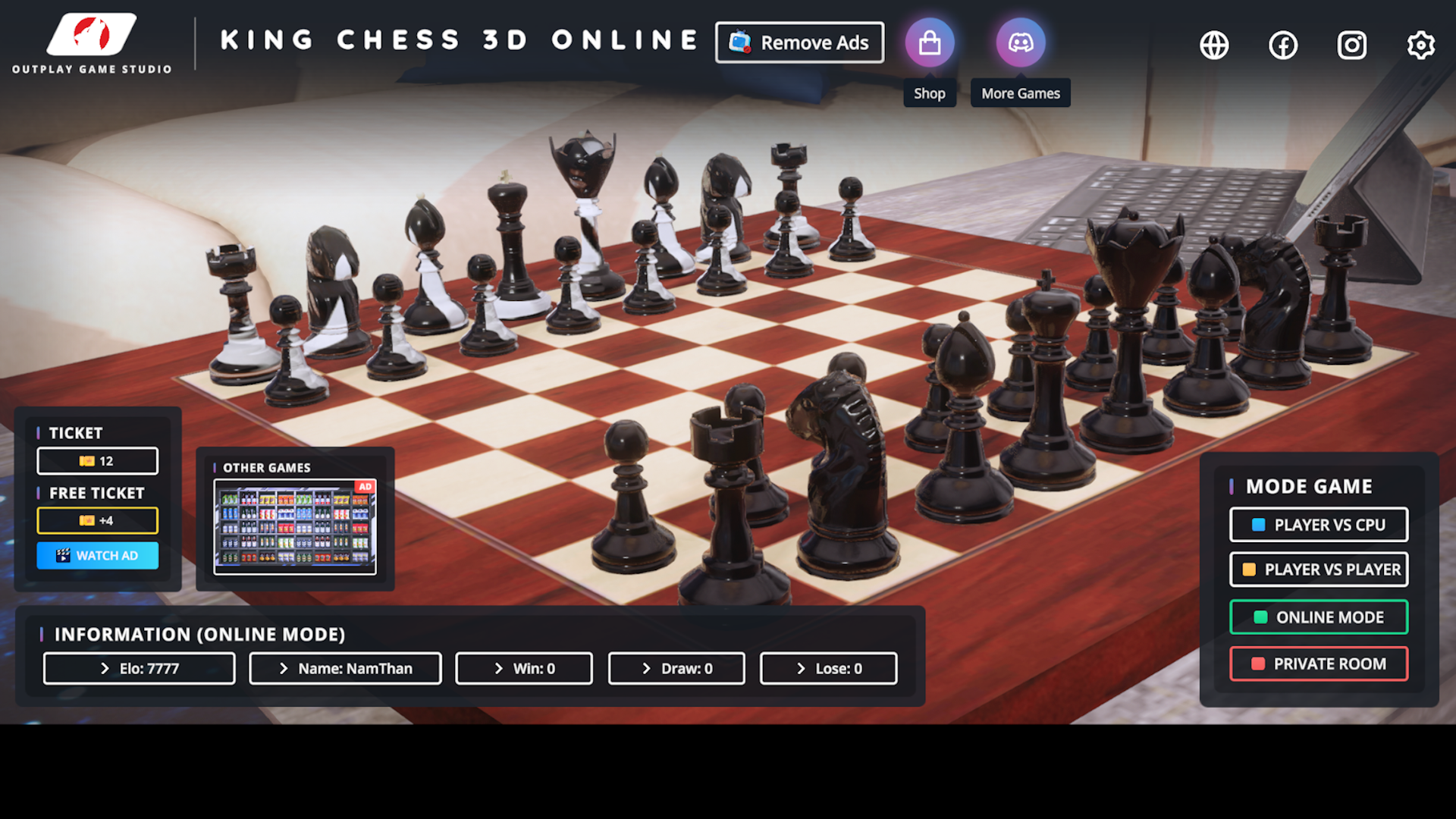 King Chess 3D Online - App on Amazon Appstore