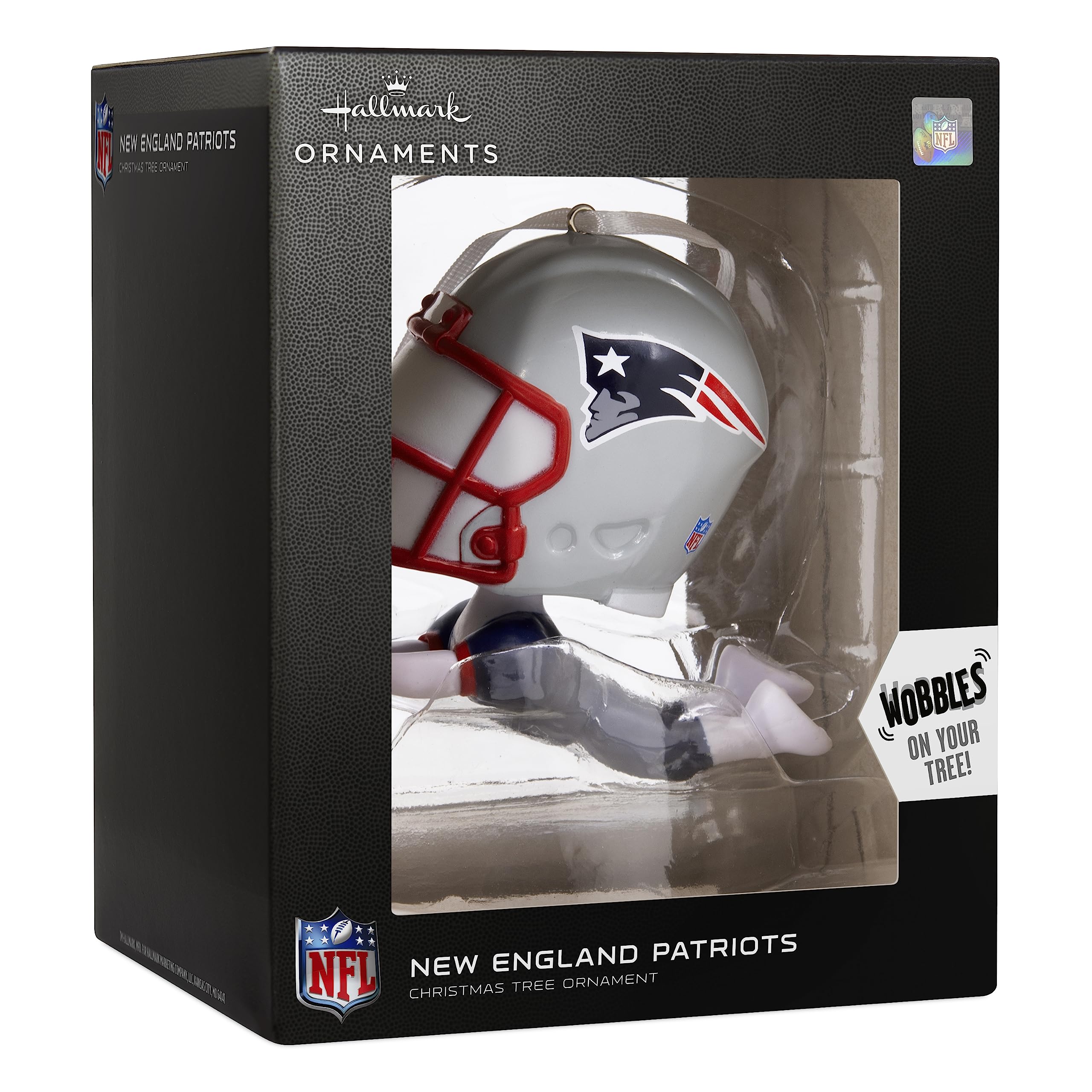 Hallmark NFL New England Patriots Bouncing Buddy Weihnachtsdekoration