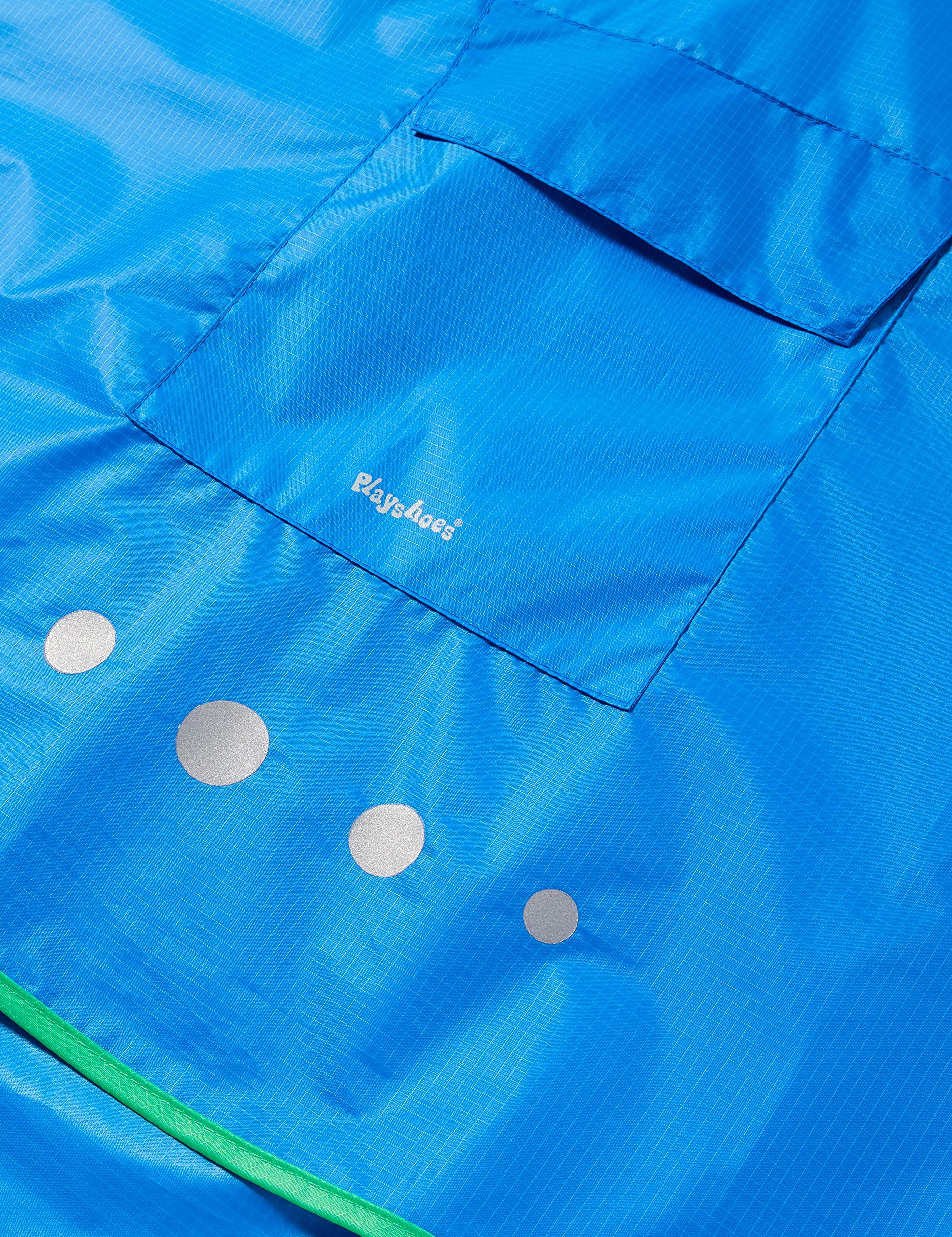 Playshoes Poncho de Lluvia Plegable Chaqueta Unisex niños