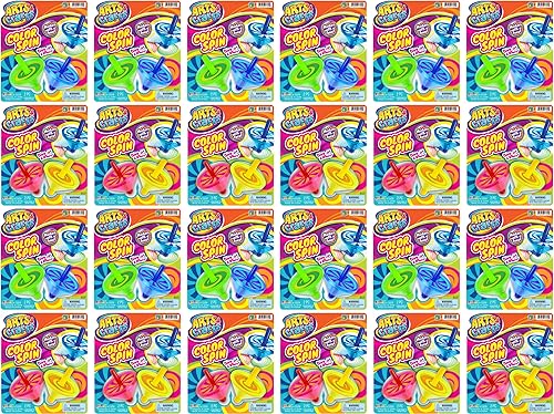 Juguete giratorio para colorear (24 paquetes48 hilanderos) Kit de arte de juego de Twiter I marcadores Giroscopio Fidget Spinner perfecto para