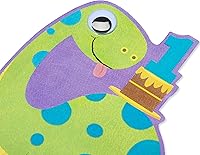 Vista 4 de American Greetings Tarjeta de primer cumpleaños para niño (dinosaurio)