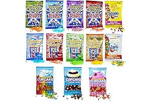 Popping Candy Variety Pack of 100 – Icee, Slush Puppie, Dippin Dots...