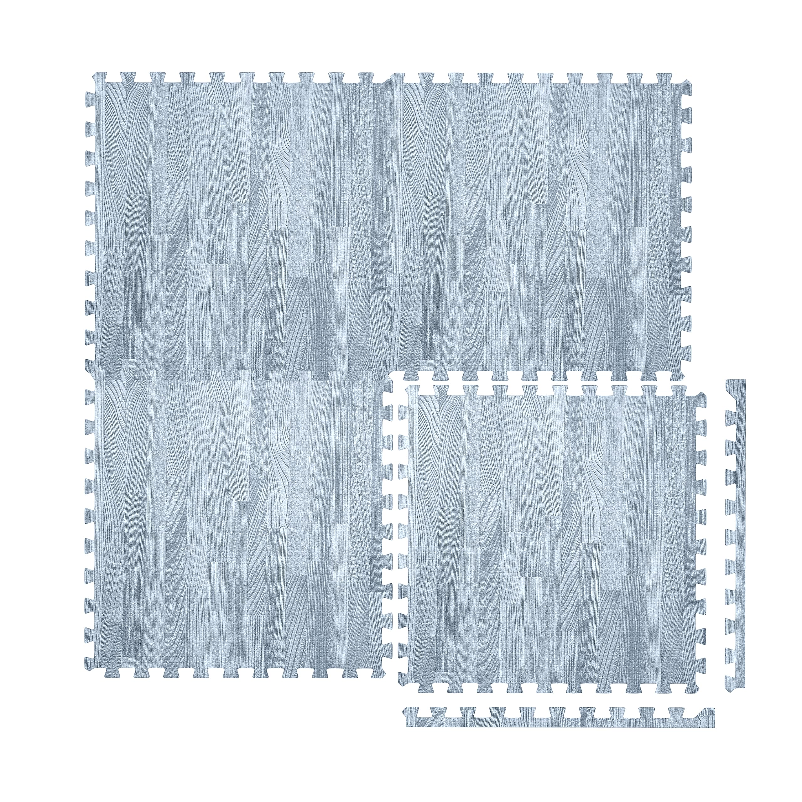 Lions Gym Flooring Mats 60x60cm – 2cm Thick Interlocking EVA Foam Floor Tiles, Non-Slip Puzzle Mats, Cushioned Exercise Flooring for Home, Garage & Workout