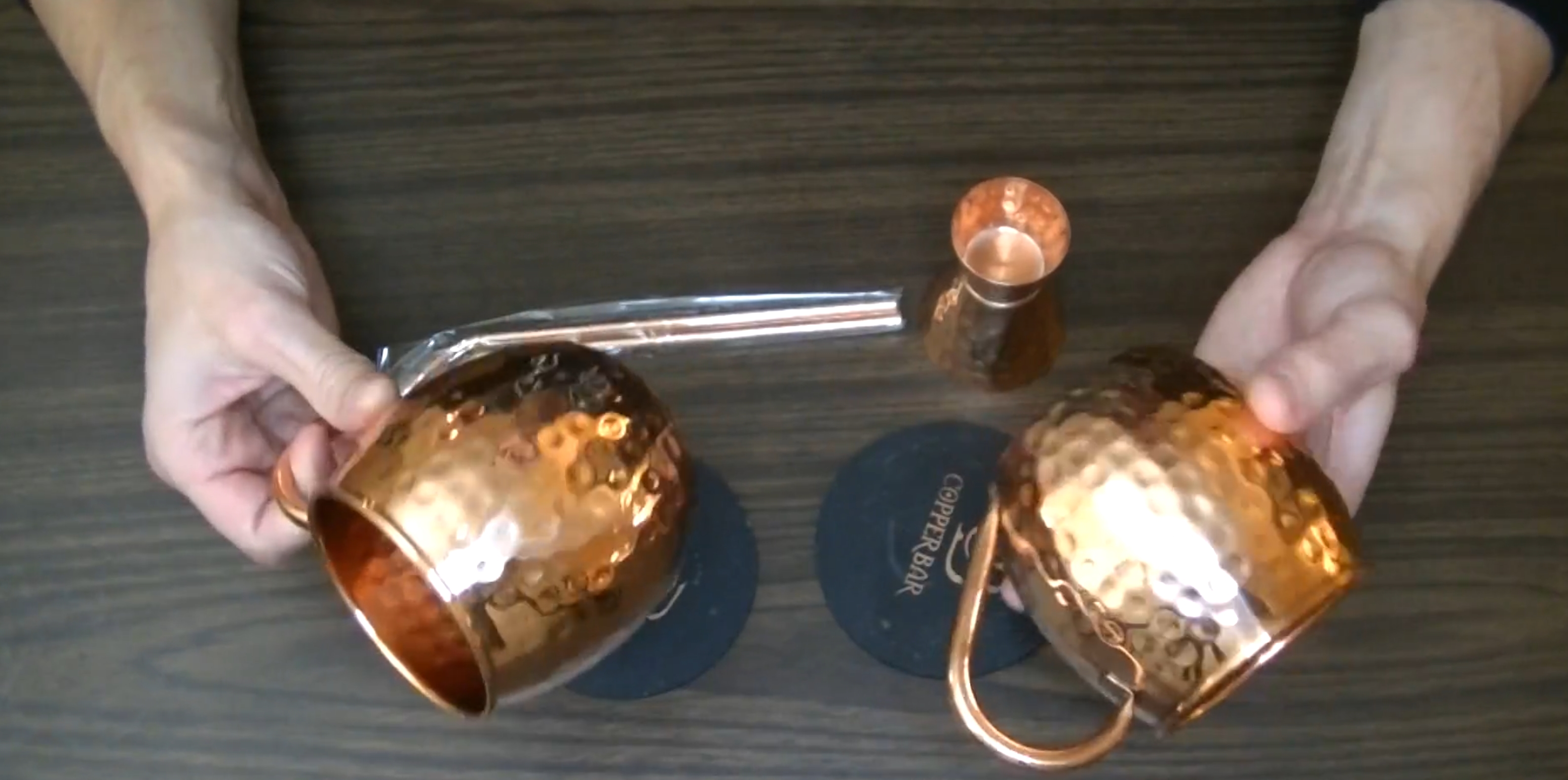 Amazon.com: COPPER-BAR Moscow Mule Copper Mugs - Unique
