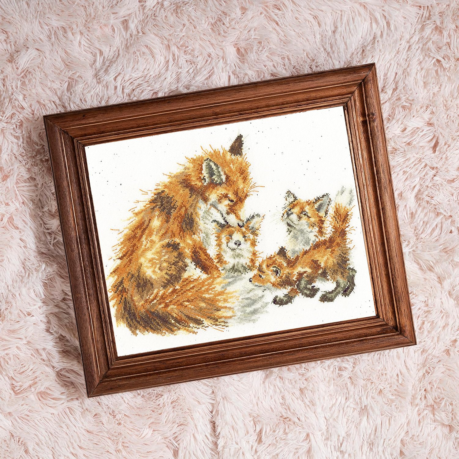 Bothy Threads The Bedtime Kiss Counted Cross-Stitch Kit