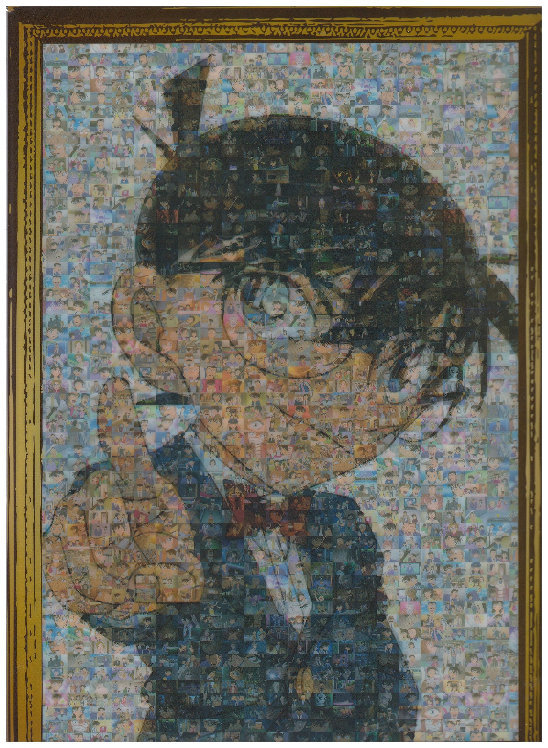 名探偵コナン　モザイクアート　完成品　額縁入り Amazon.co.jp: エポック社 1000ピース ジグソーパズル 名探偵