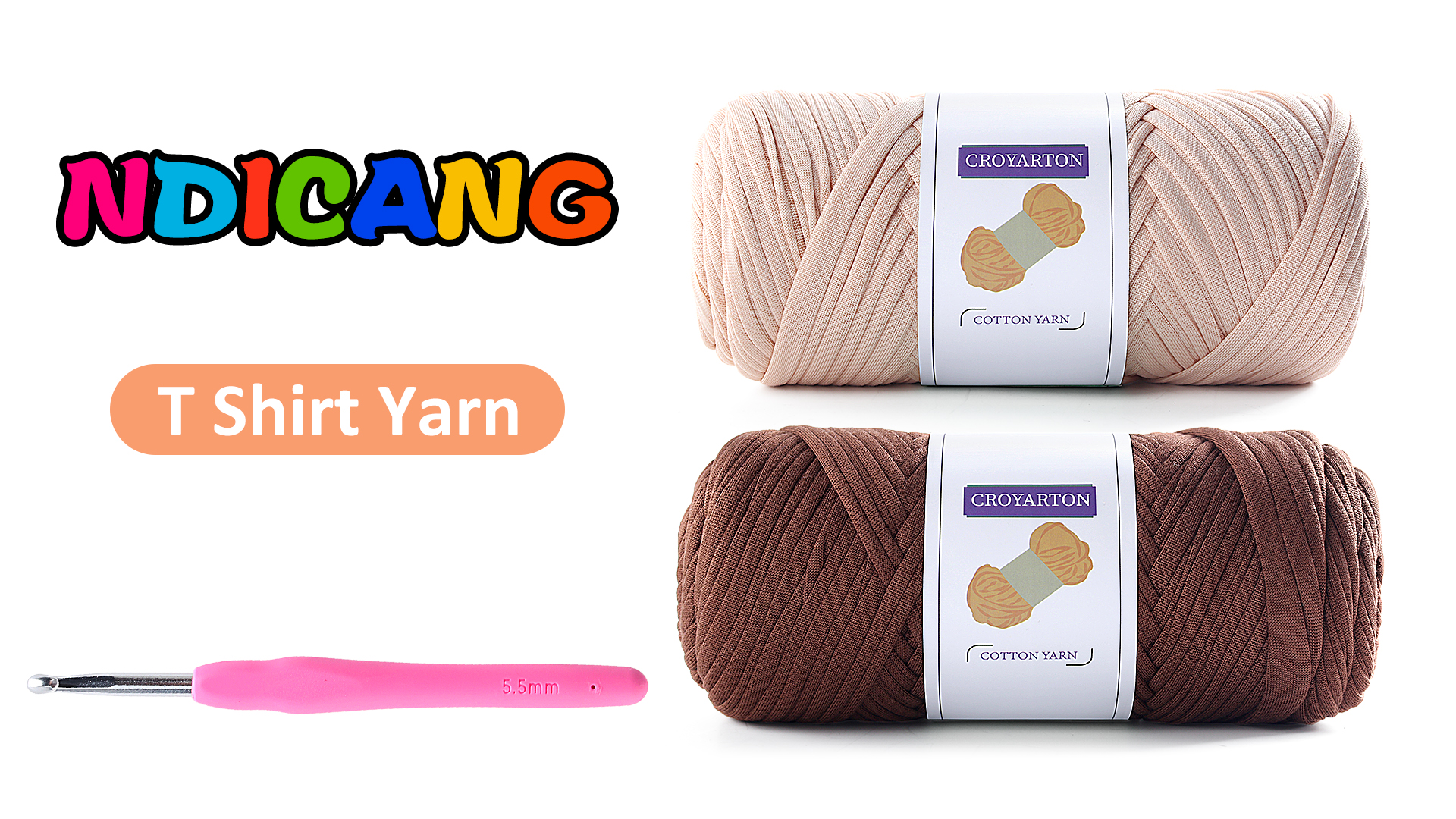 Polyester Blanket Yarn - 270g Deep Purple T-Shirt Yarn For Crochet