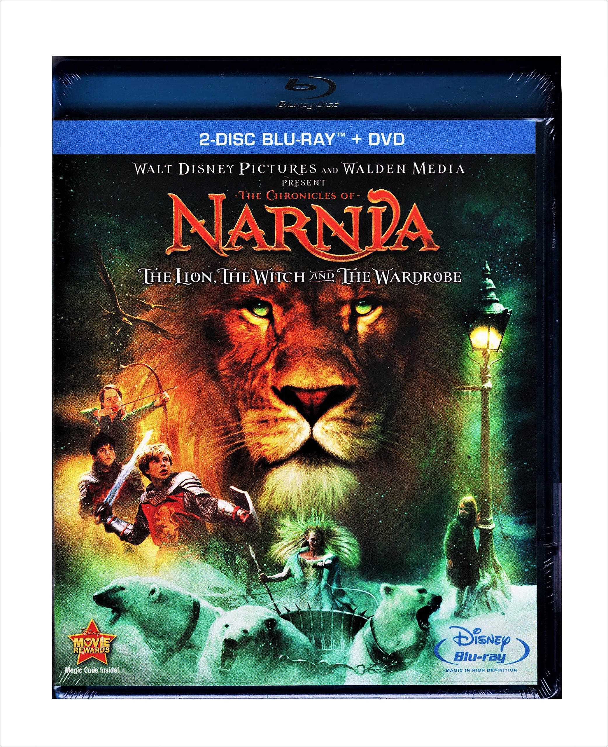 Les Chroniques de Narnia : Chapitre 1 - Le Lion, la sorcière blanche et l'armoire magique / The Chronicles of Narnia: The Lion, the Witch and the Wardrobe (Bilingual) [Blu-ray + DVD] [Blu-ray]