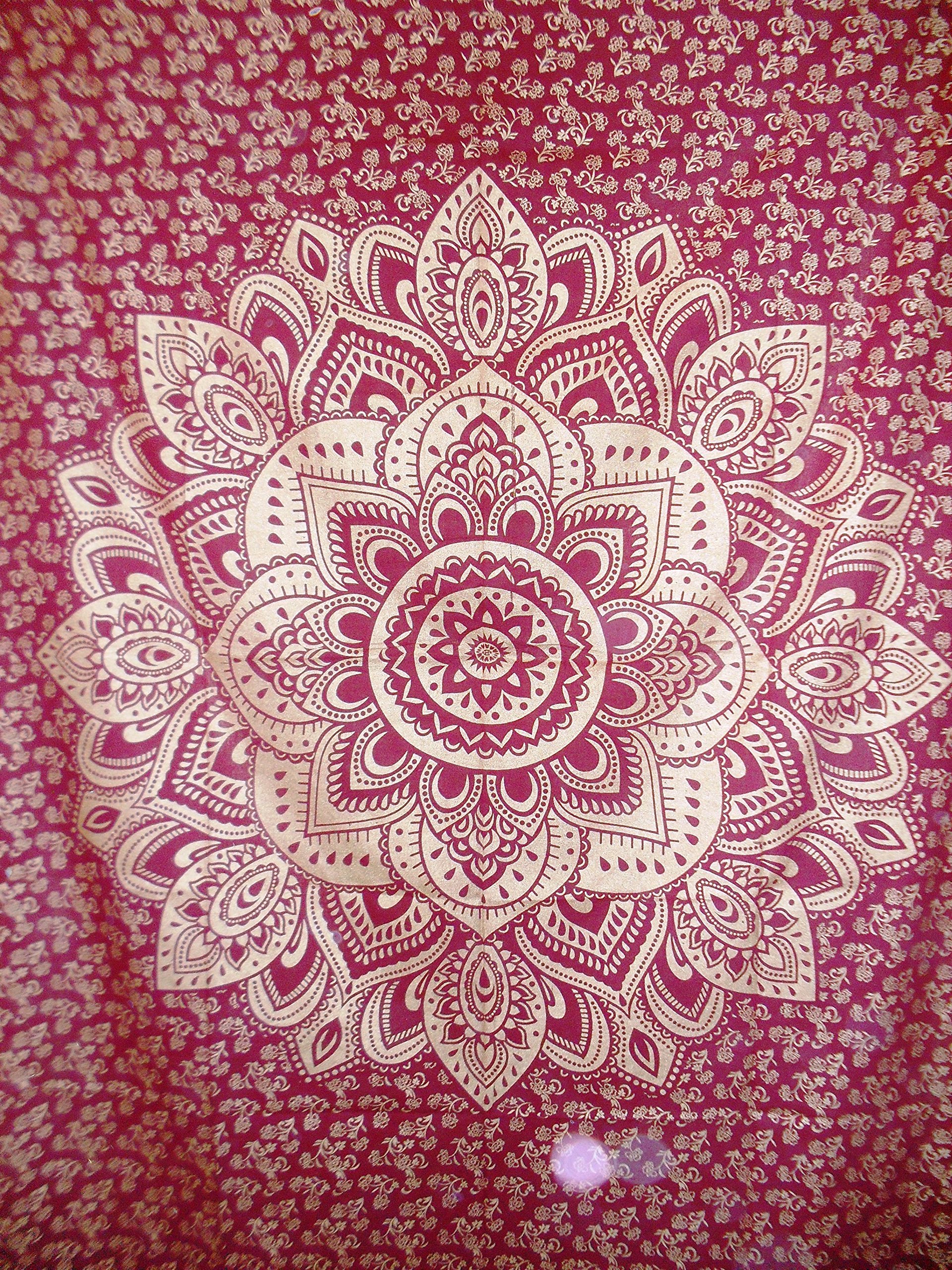 Tenture murale argent Mandala tapisserie décor à la maison décor bohème