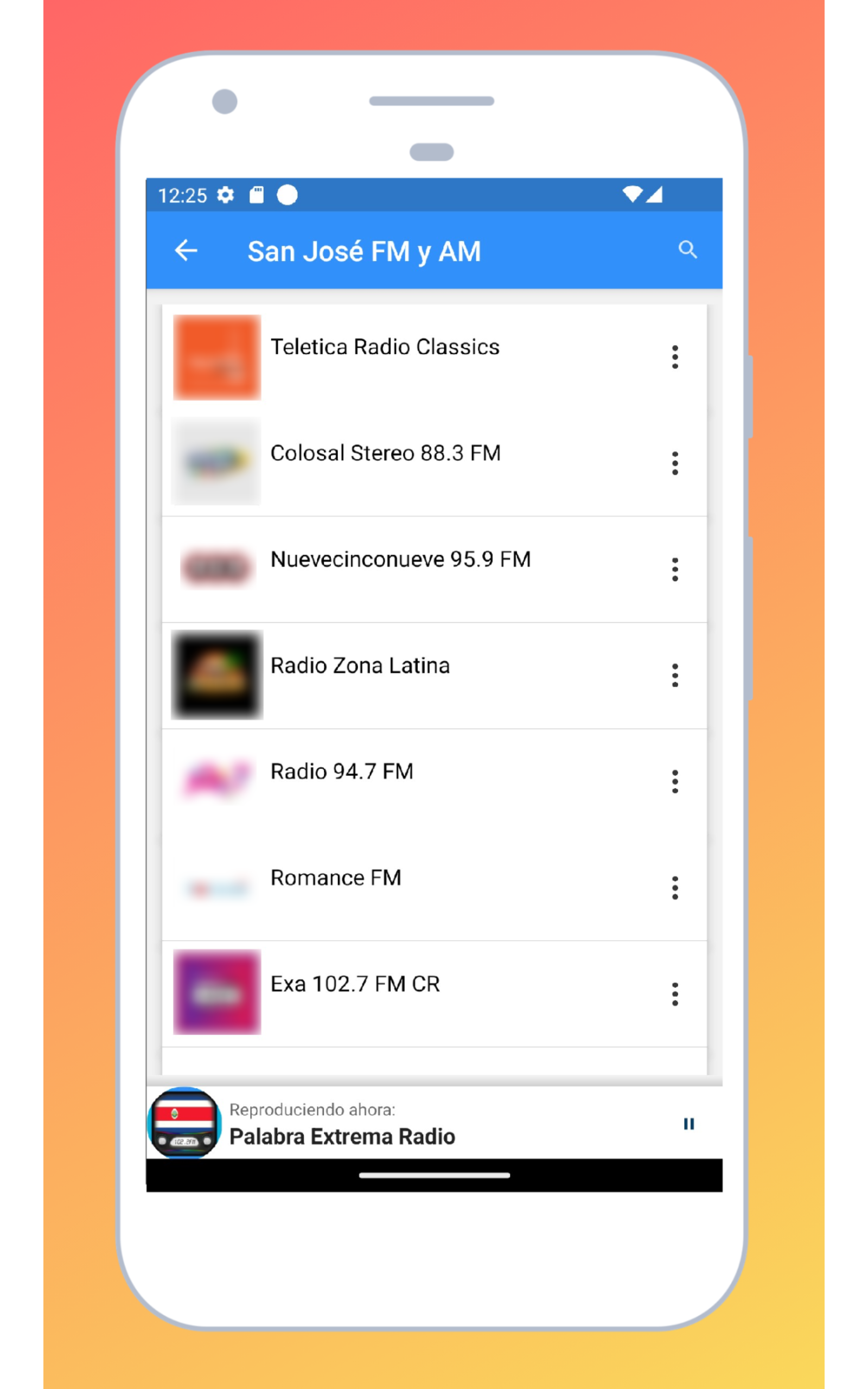 Radio Costa Rica + Radio Costa Rica FM, DAB Radio Listen to for Free on  Phone and tablet - App on Amazon Appstore