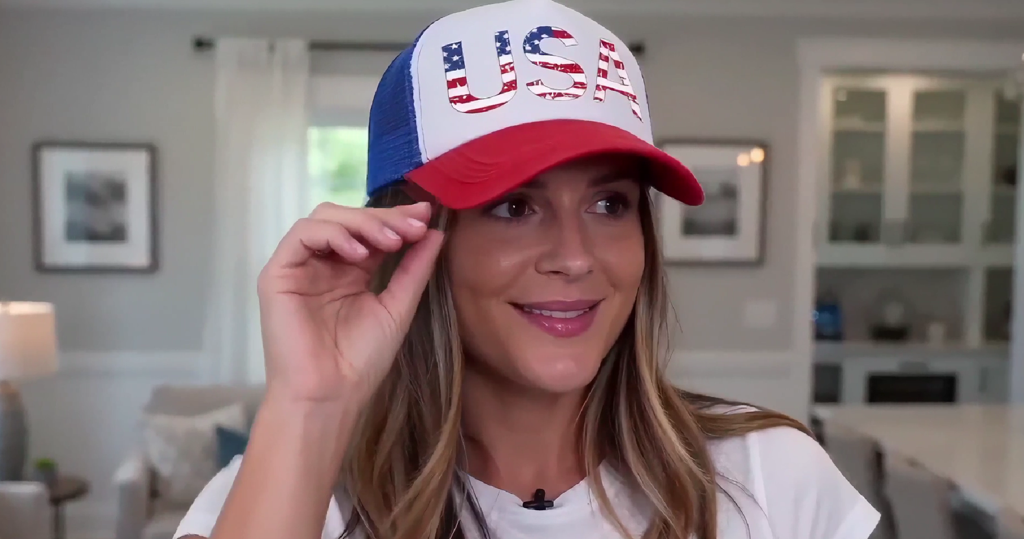Gorra Trucker con Bandera Americana para Hombre y Mujer miniatura 7