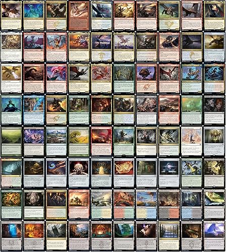 Elite Commander Dragon Deck 5 colores El Ur-Dragon EDH cEDH 100 cartas Magic Custom The Gathering Deck Muy fuerte