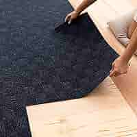 CARPET TILES タイルカーペット uyoyous 20pcs Commercial Carpet Floor Tiles 20x20 inch