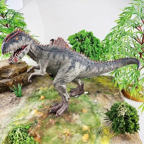Vista 7 de Gemini&Genius Giganotosaurus - Juguete de dinosaurio para niños, juguete de dinosaurio Giganotosaurus, figura de acción de dinosaurio realista