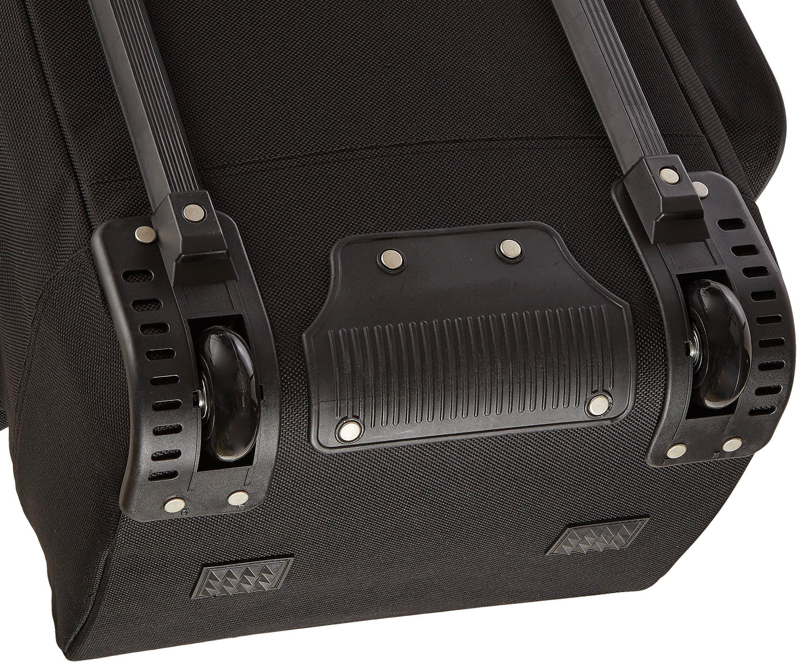 Amazon Basics - Bolsa de Transporte para Golf con Laterales Flexibles, Negro
