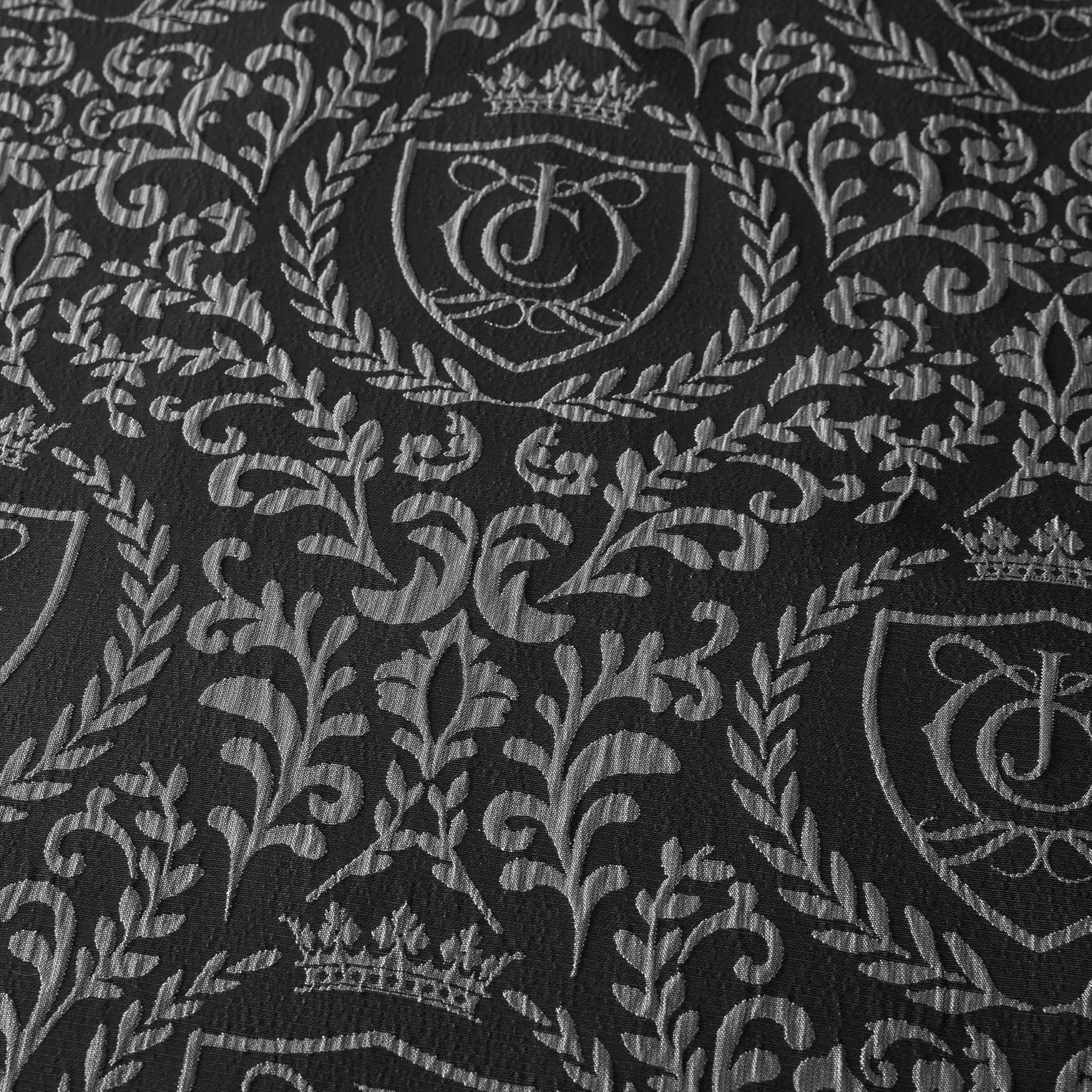 Juicy Couture Dovona Bettwäsche-Set, 5-teilig, Größe Kingsize, Schwarz