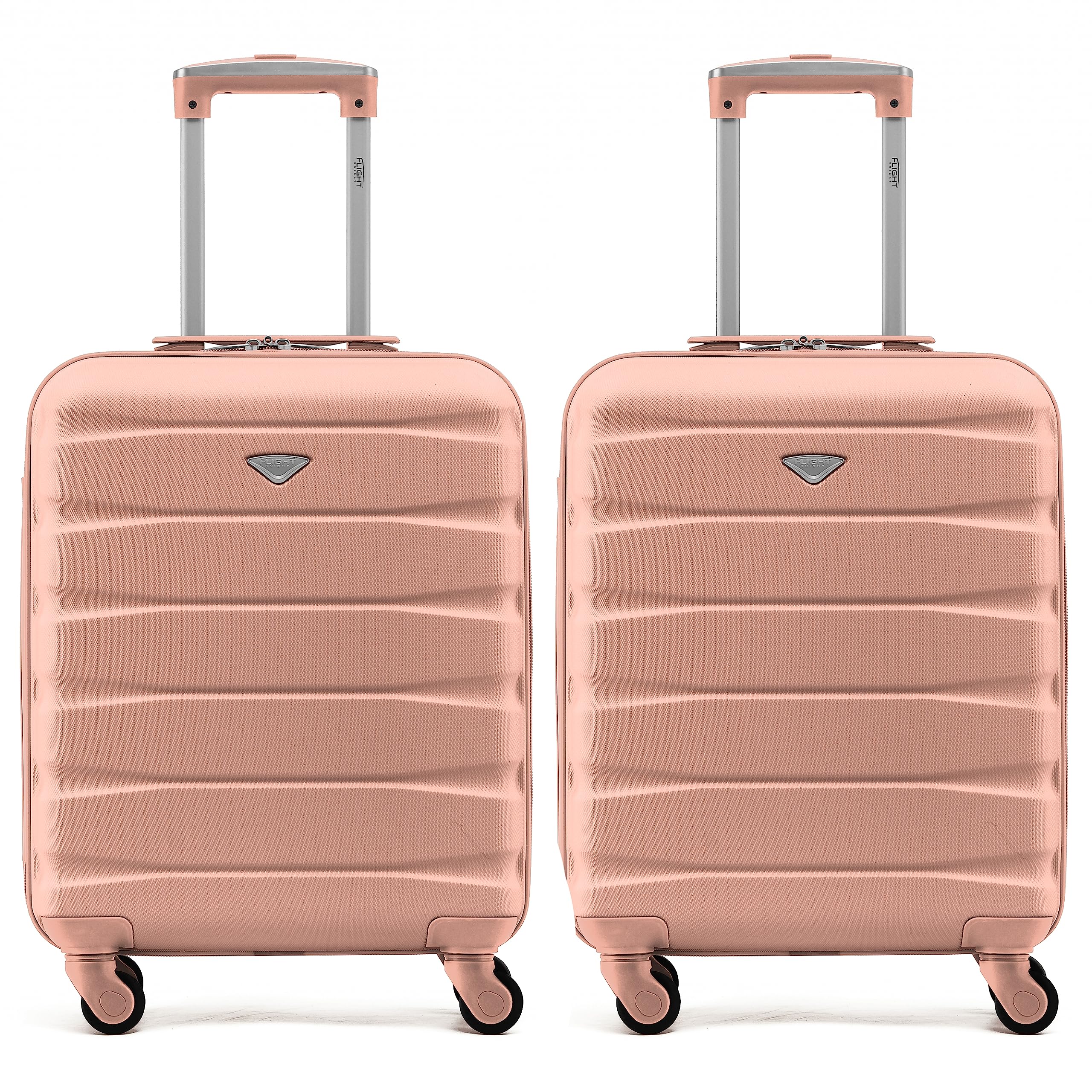 Flight Knight Suitcase Set of 2 Lightweight 4 Wheel ABS Hard Case Cabin Carry On Hand Luggage Approved for Over 100 Airlines Including easyJet, British Airways, Ryanair & Many More 55x35x20cm — view 155