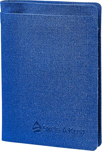 Skog Å Kust Cartera impermeable flotante Plånbok, Azul, Bi-fold