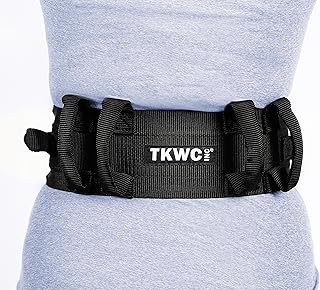 Transfer Belt with Handles by TKWC INC - #2305 - Lift Gait Belt with Quick Release Locking Buckle Safety Gate Belt 55" Strap