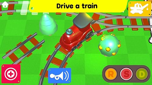 Build a Toy Railways - game for kid