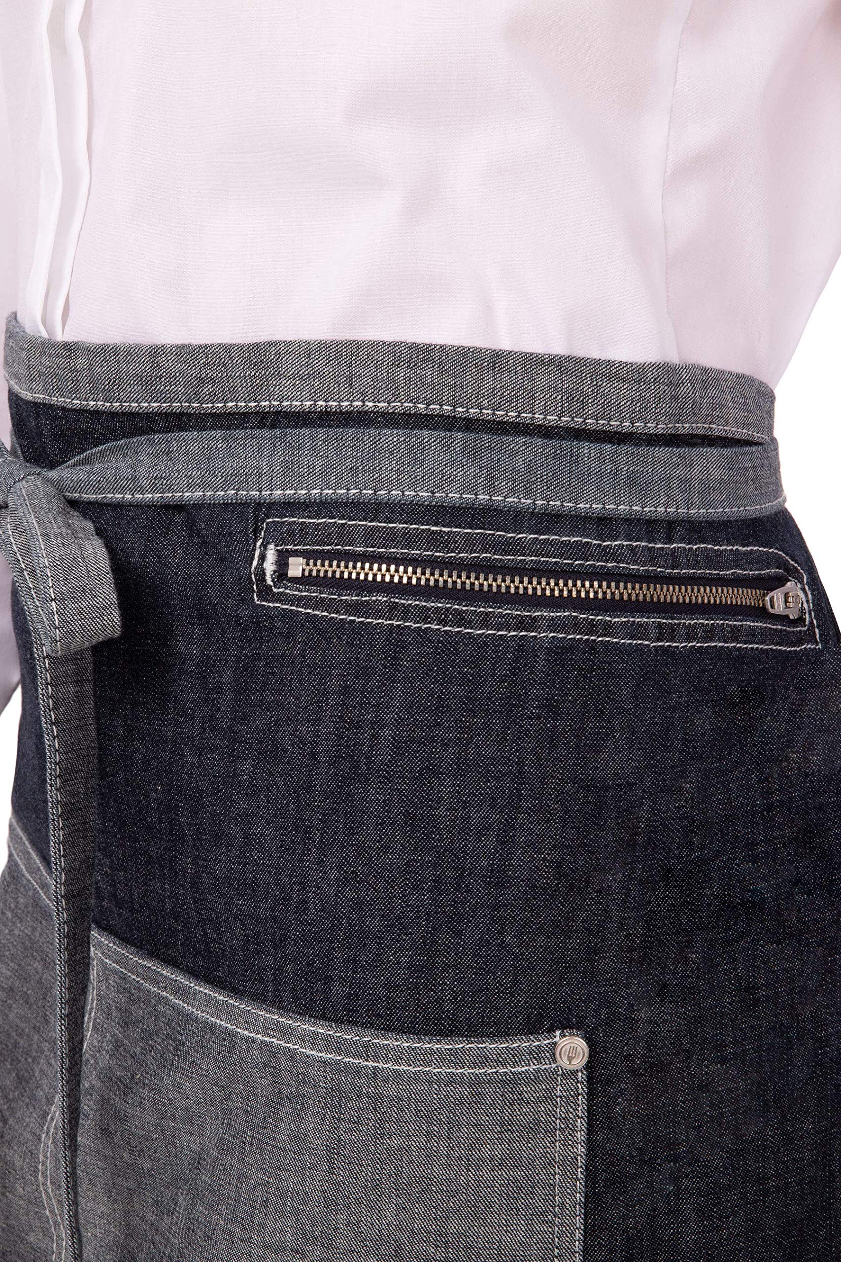 Chef Works AW046 Tablier de serveur Manhattan