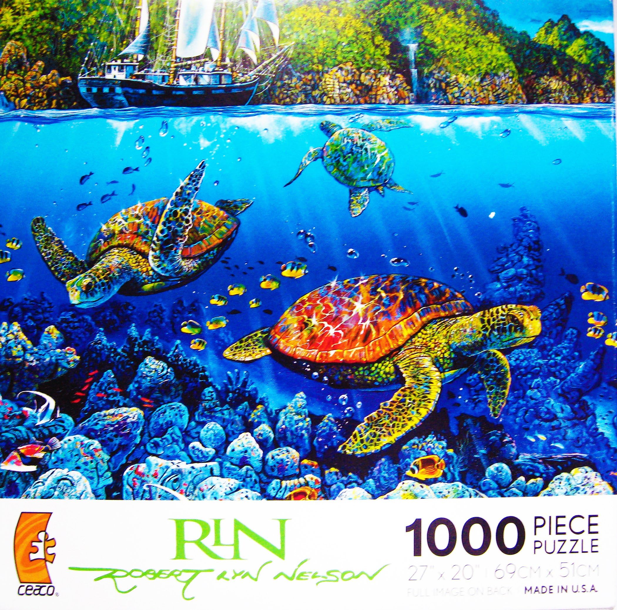 Emerald Hana Honolulu 1000 Piece Jigsaw Puzzle