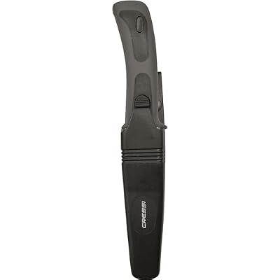 Cressi Stainless Steel Diving Knife With Sheath for Leg Attachment- Vigo: Designed In Italy