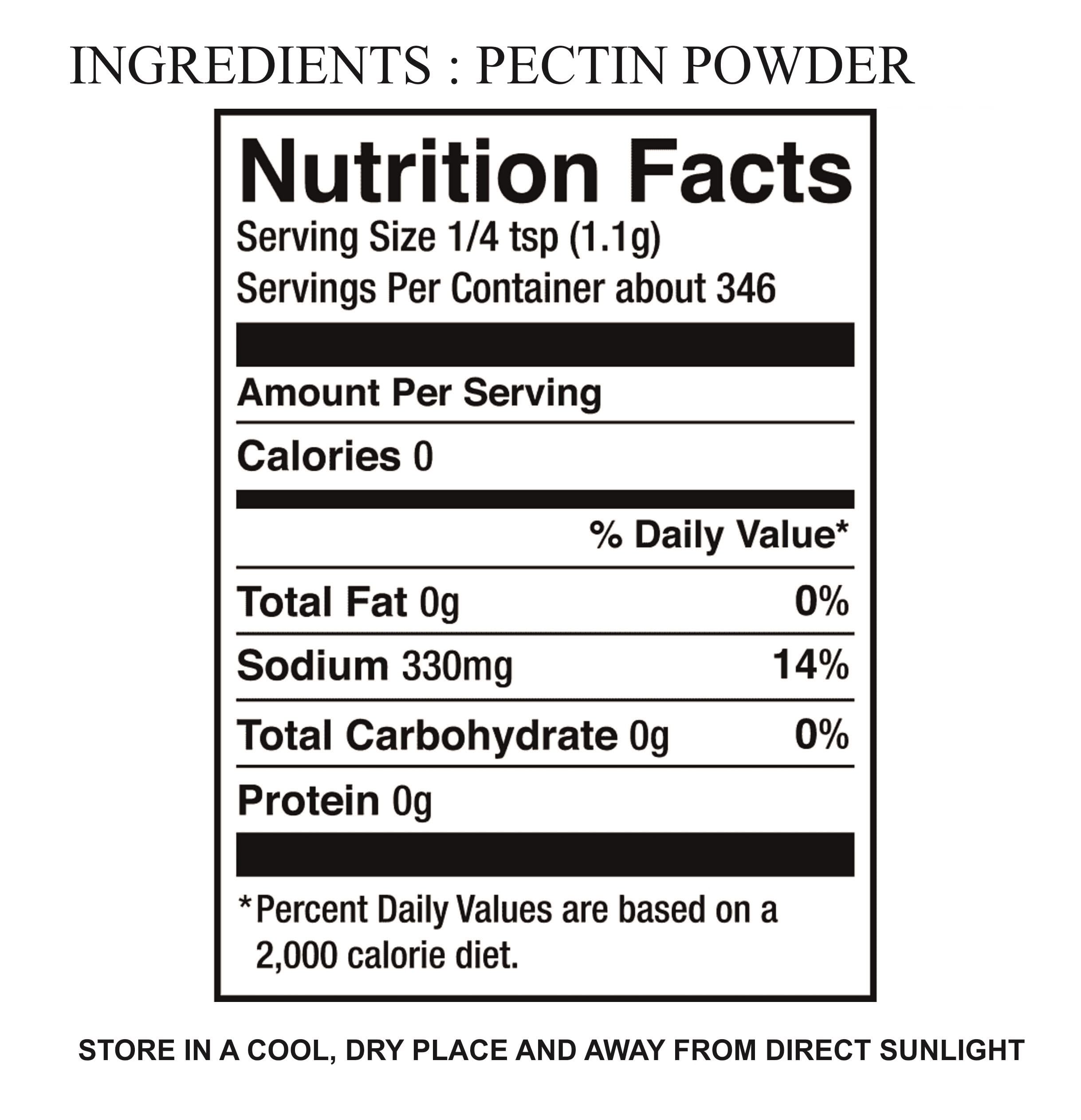 Indiana as offered by nature Pectin Powder 100Gm,Ideal For Gelling Agent,Jams,Marmalades,Chutneys And Fruit Jellies(100 Grams) - Image 2 thumbnail