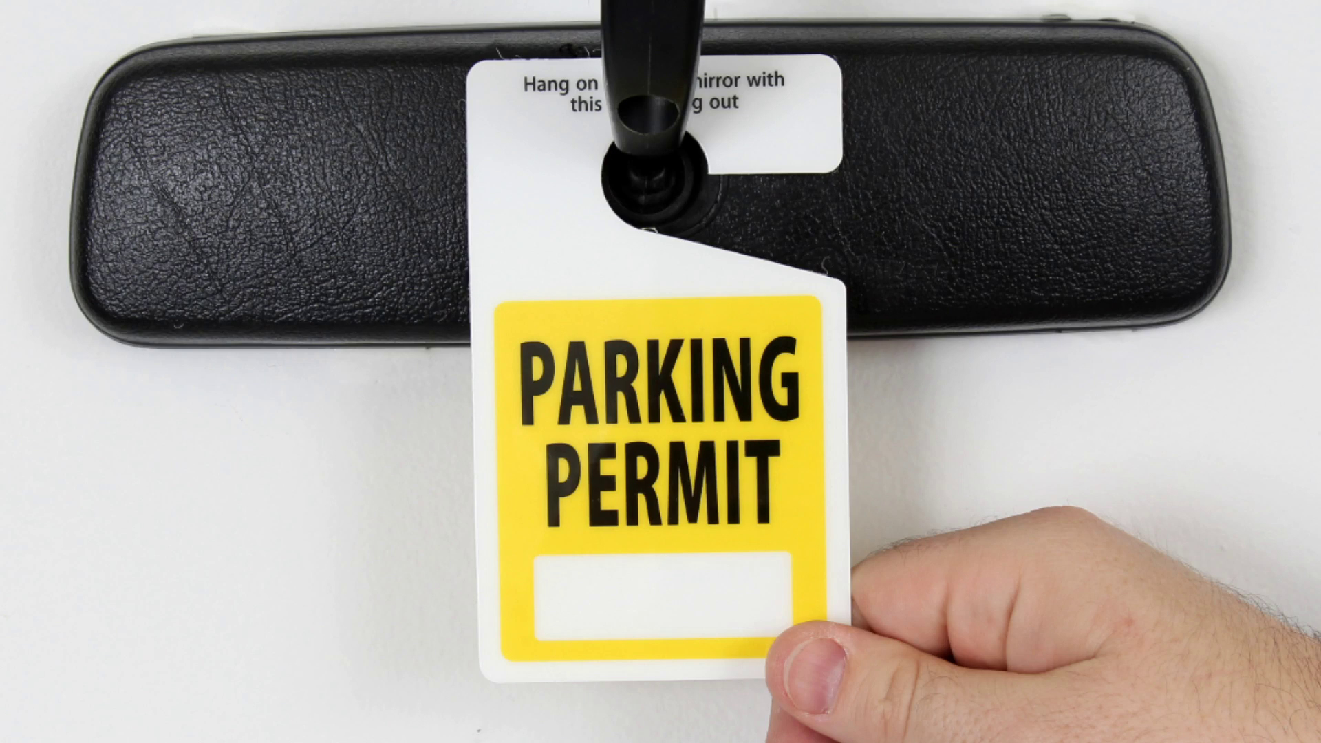 Amazon.com : MyParkingPermit (Pack of 50) 5 x 3 inch Standard