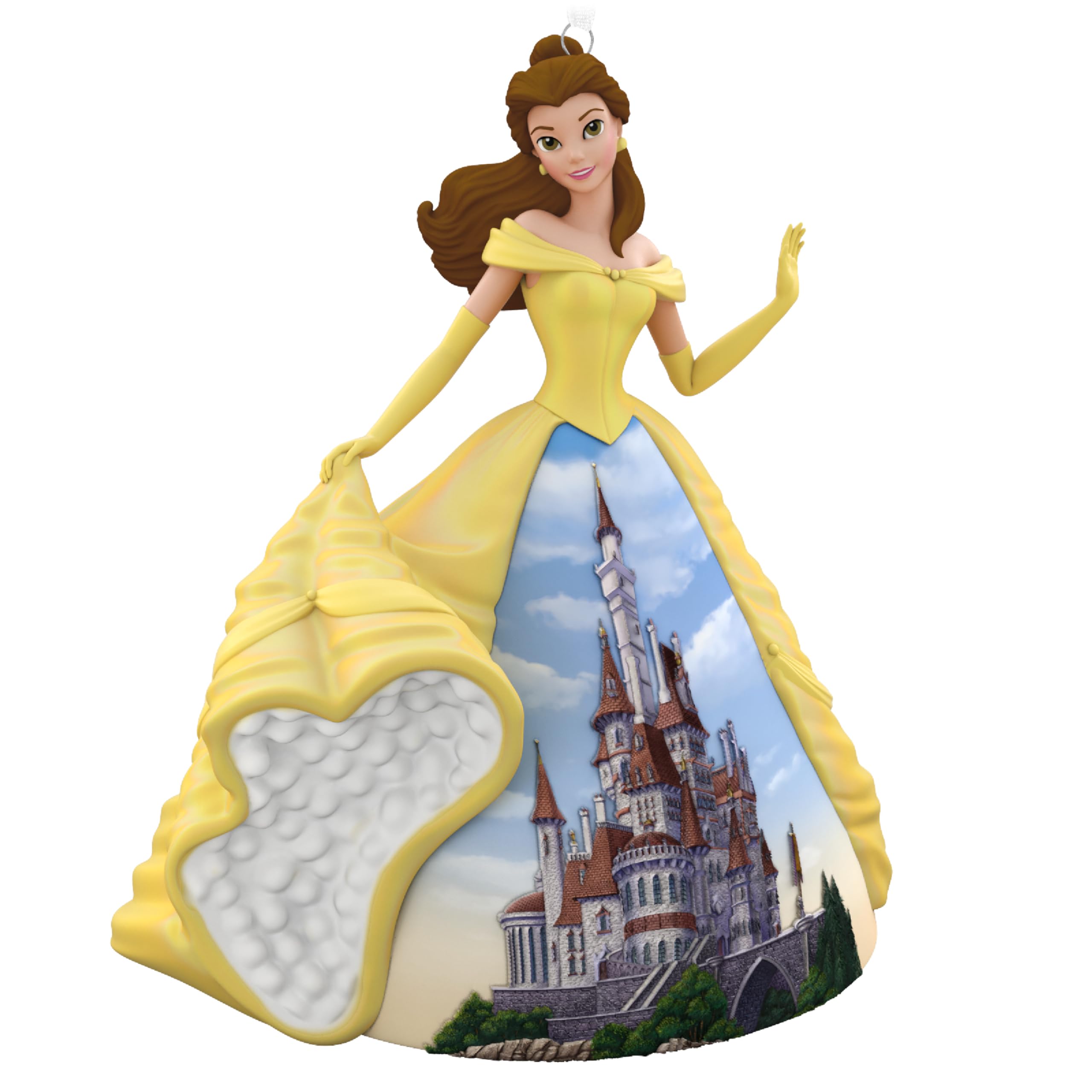 disney princess belle christmas dress Dreamy collection Belle Christmas dress/Cape/Bundle