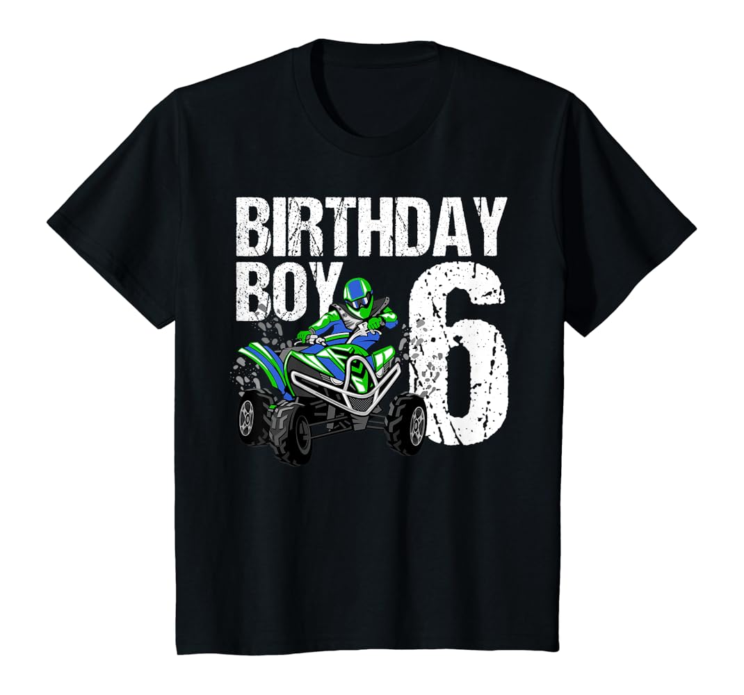 Amazon Com Kids 6 Year Old Quad Birthday Party Theme Atv 4 Wheeler 6th Gift T Shirt Clothing Shoes Jewelry Amazon Com Kids 6 Year Old Quad Birthday Party Theme Atv 4 Wheeler 6th Gift T Shirt Clothing Shoes Jewelry