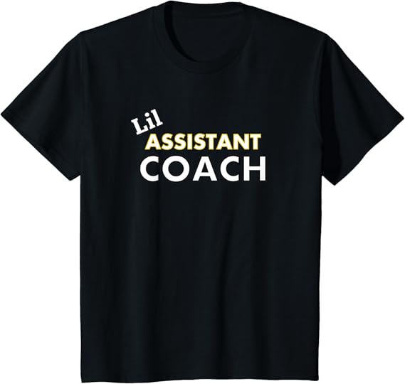 assistant coach shirt