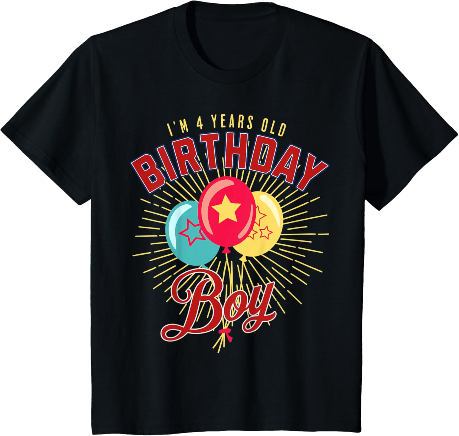 Youth 4th Birthday Shirt I’m 4 Years Old Boy Youth 4th Birthday Shirt I’m 4 Years Old Boy