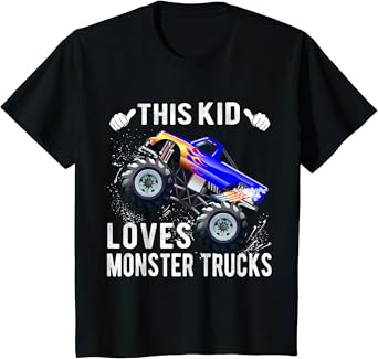 Monster truck shirt kids Outlet