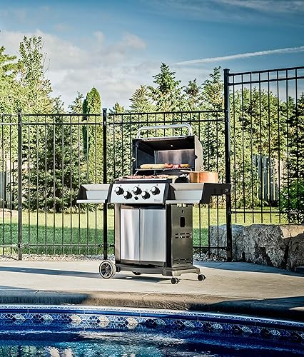 Miniatura 4 de Broil King 946887 Signet 390 Parrilla de gas natural, acero inoxidable y negro