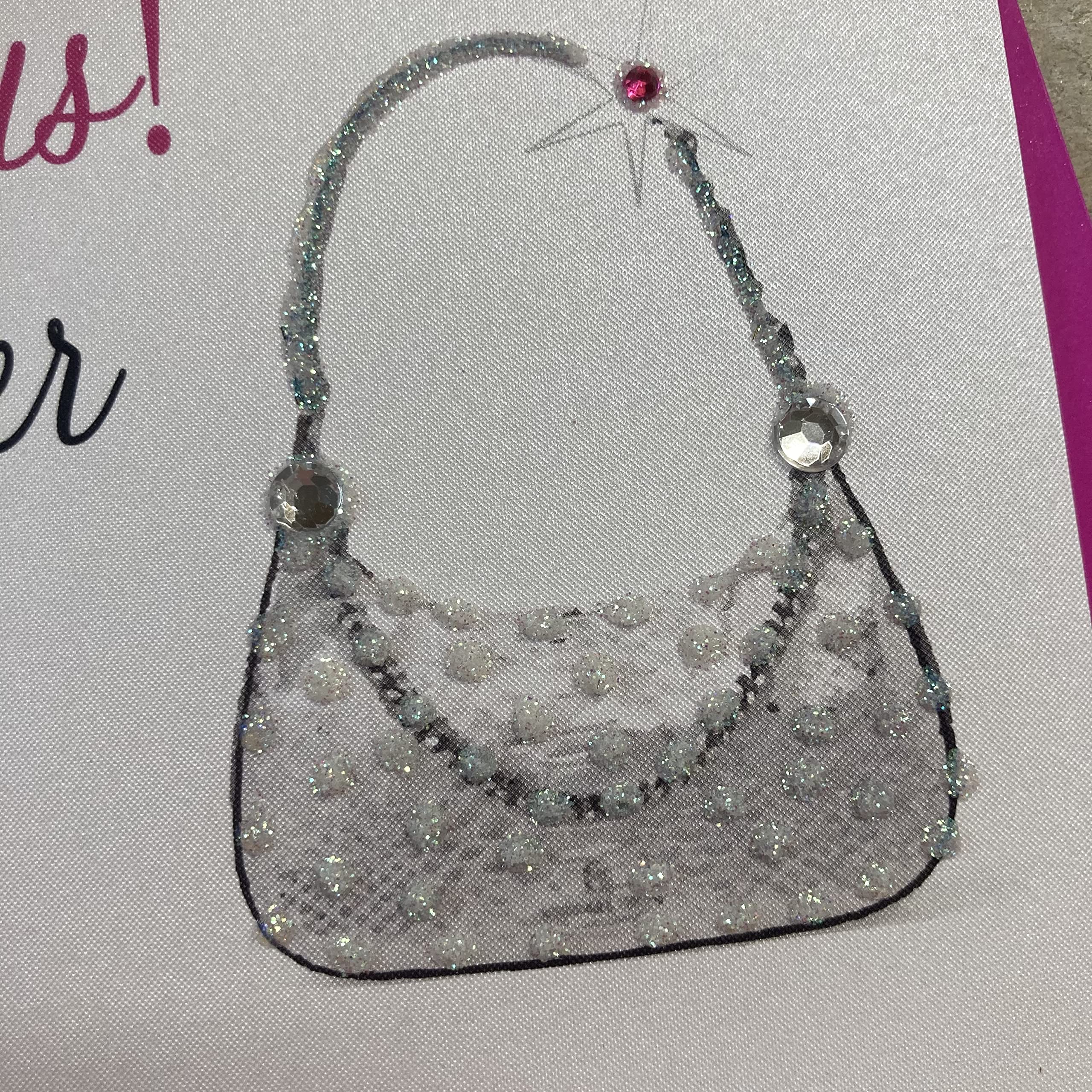 White Cotton Cards To A Special Daughter On Your 18Th Birthday Ręcznie